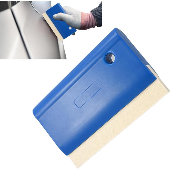 Lunfar Razor Blade Scraper - Vehicle Film Installation Squeegee Tool | License Sticker Tint Windshield Grease Portable Auto Window Tinting Tools