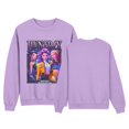 thumbnail image 1 of Moonsky Sudadera pop Demon Hun/er, sudadera Huntrix con cuello redondo, jersey de manga larga para mujer y hombre, ropa de calle, moda urbana (Azul claro 2XL), 1 of 5