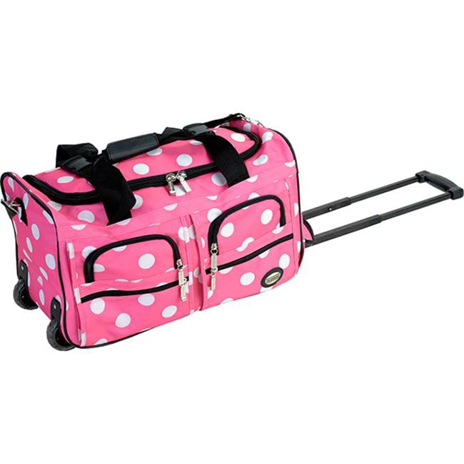 Rockland PRD322-PINK DOT 22 in. Rolling 