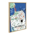 thumbnail image 2 of Kate and Laurel Sylvie San Francisco Illustration Framed Canvas Art Print, 23" x 33", byStacie Bloomfield, 2 of 7