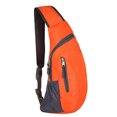 thumbnail image 1 of EYIIYE Adult Unisex Chest Bag, Travel Patchwork Waterproof Zipper Closure Bag, 1 of 7