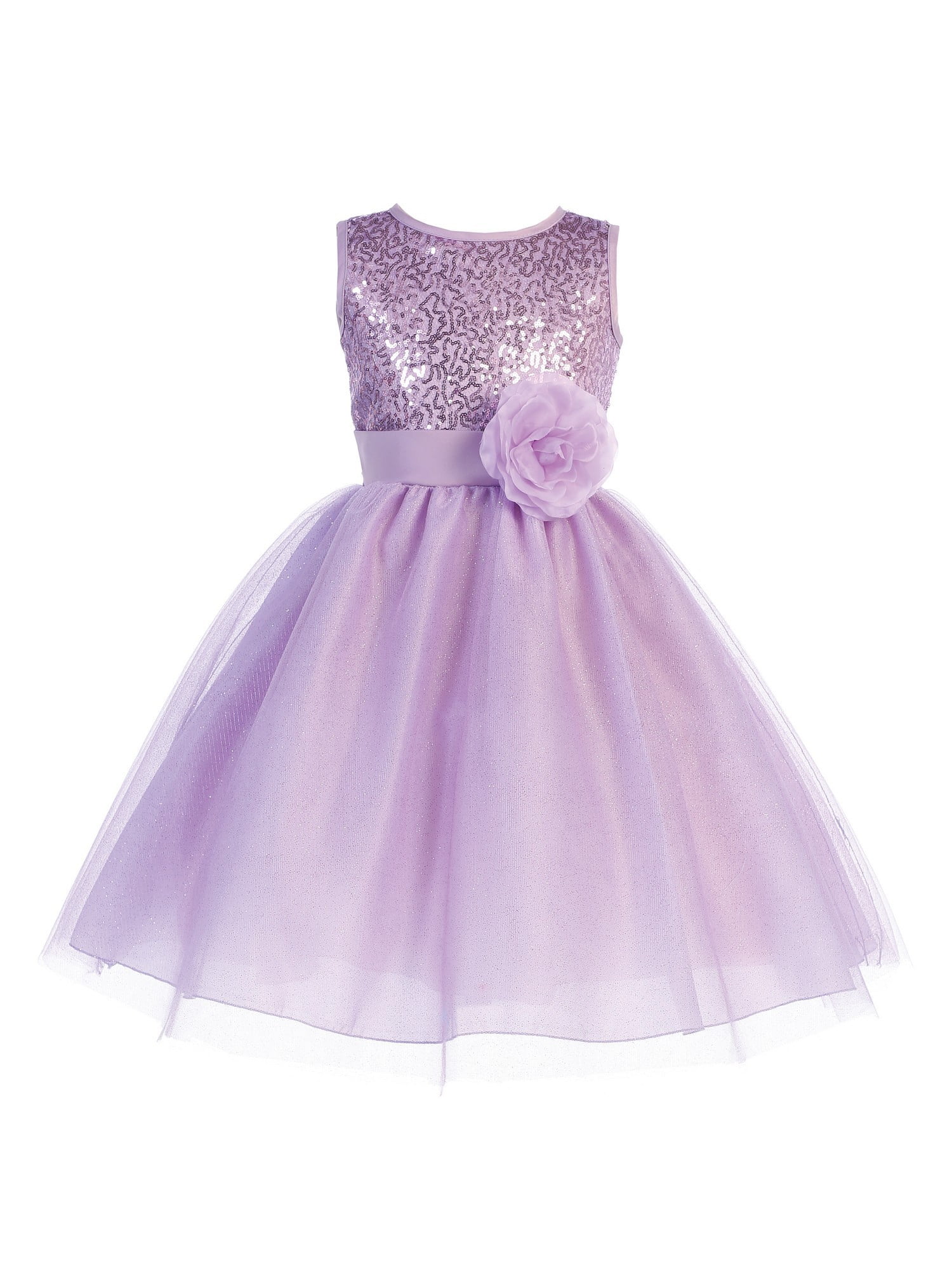 girls lilac bridesmaid dresses