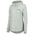 thumbnail image 2 of Women's Heathered Green Portland Timbers Cuddle Tri-Blend Pullover Sweatshirt, 2 of 3