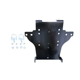 SuperATV Winch Mounting Plate For Polaris General (2016+), General 4 (2017+), General XP 1000 (2020+) - Heavy-Duty Steel, UV-Resistant Coating