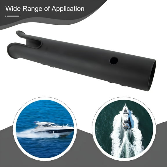 LAMIRO 1Pcs Fishing Rod Pole Holder Portable Lightweight Fishing Rod Spinning Accessories Durable Tube Mount Bracket Socket Rack