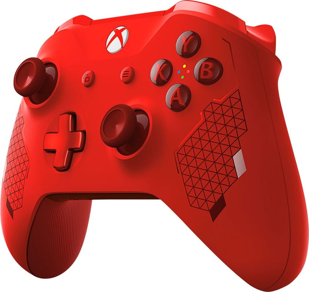 Refurbished Microsoft WL300125 Xbox One Wireless Controller, Sport Red