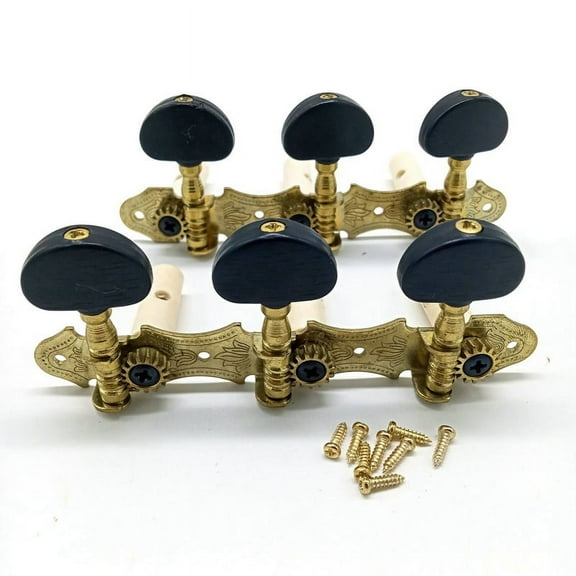 Left Right Classical Guitar String Tuning Pegs Machine Heads Tuners Keys 3L3R Professiona,0k283