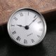 thumbnail image 4 of 3-1/8 Inch (80 Mm) Quartz Clock Fit-up/insert With Roman Numeral, Quartz Movement (silver Rim), 4 of 4