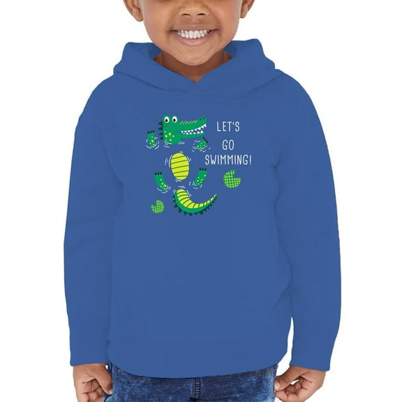 Alligator Lets Go Swimming Hoodie Toddler -Image by Shutterstock,  5 Toddler