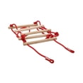 thumbnail image 4 of ziyahi Climbing Rope Ladder Playground Outdoor Tree House Swing Rope Ladder 5 Sections Educational Toy Slip Resistant, 4 of 6