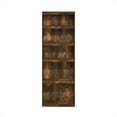 thumbnail image 2 of Furinno JAYA Enhanced Home 5-Tier Shelf Bookcase, Amber Pine, 2 of 6