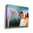 thumbnail image 2 of Epic Graffiti 'Sad Girl And Horse' by Ata Alishahi, Giclee Canvas Wall Art, 24"x20", 2 of 8