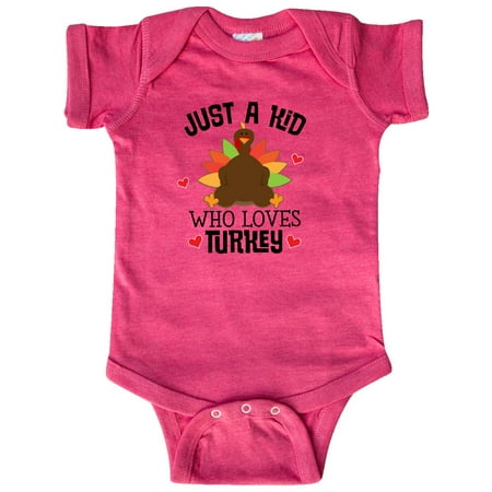 

Inktastic Thanksgiving Funny Kids Turkey Gift Baby Boy or Baby Girl Bodysuit
