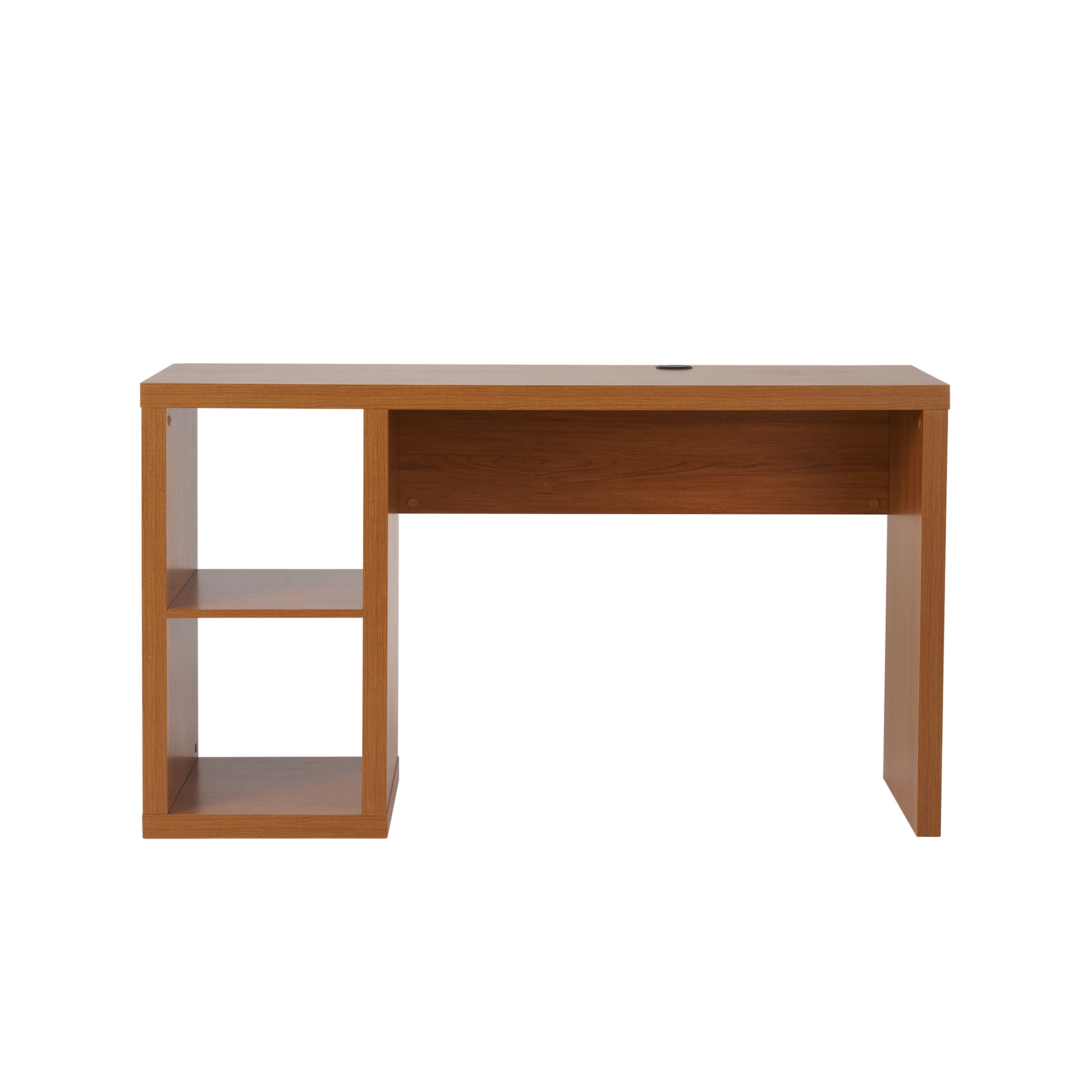 Better Homes & Gardens Cube Storage Office Desk, Acorn