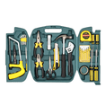 thumbnail image 1 of Kit De Herramientas  Bloosom De 27 Piezas Con Estuche Verde con  Amarillo, 1 of 5