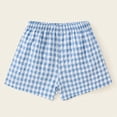thumbnail image 2 of UAYOTSE Girls Plaid Casual Shorts Little 2T 3T 4T 5T Girls Wear Light Summer Pants Classic Toddler Dailywear,Sizes 5-6 Years, 2 of 6