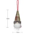 thumbnail image 4 of 4 Uds. Artículos decorativos de Navidad colgante de muñeco sin rostro colgante de muñeco con forma de anciano colgante de muñeco, 4 of 5