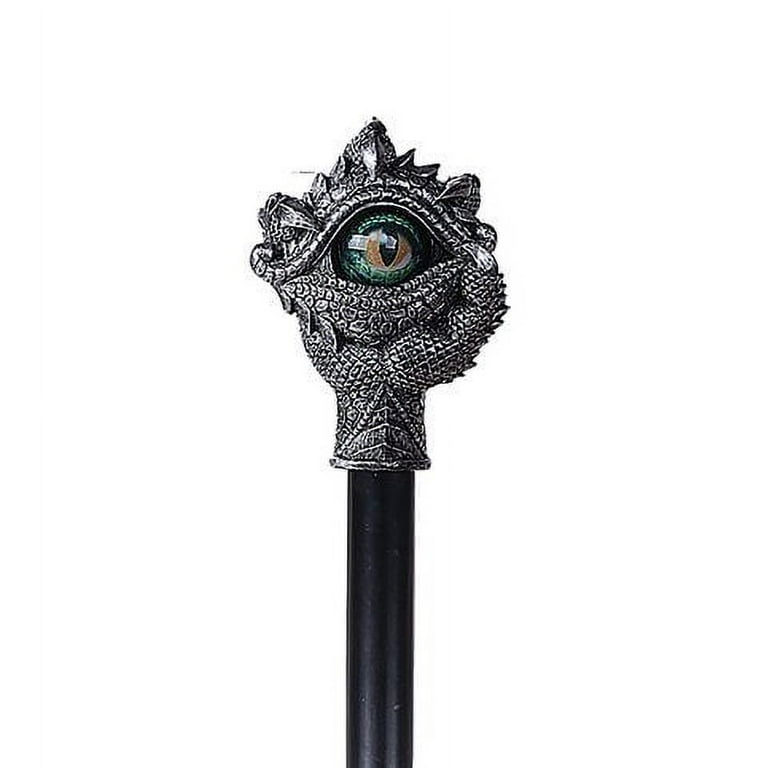 Pacific Giftware Medieval Fantasy Dragon Ocular Eye Swaggering Cane Cosplay  Stick Walking Cane 38L