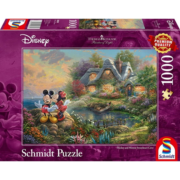 Schmidt Kinkade: Disney Mickey Mouse Jigsaw Puzzle (1000 Pieces)
