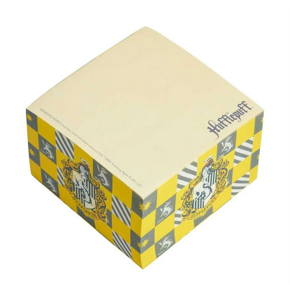 Harry Potter Harry Potter: Hufflepuff Memo Cube, (Hardcover)