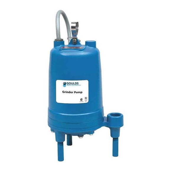 Goulds Grinder Pump,2 HP,230 Volt,15 Amps RGS2012PA