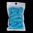 thumbnail image 1 of Nail Sequins 100Pcs Colorful Acrylic False Long Coffin Nails Fake Nails Flat Shape Art Tips Natural Full Cover Fake Nail Tips Manicure Tools Nail Art (Color : Square head blueA), 1 of 7