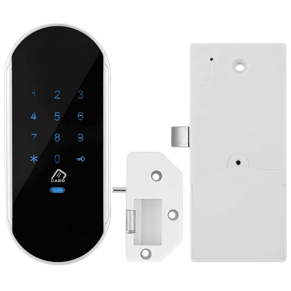 Nieyigj Smart Electronic Password Coded Inductive Cabinet Lock for Sauna Gym Locker and Office Drawers Keyless Entry Hardware (7.48 in / 19 cm)