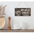 thumbnail image 2 of Un Cafecito Para El Chisme Sign,Spanish Coffee Sign,Spanish Kitchen Signs,Spanish Home Decor,Kitchen Sign,Coffee Farmhouse Signs Home Decor,Gift for Coffee Lovers 10x5 Inches, 2 of 6