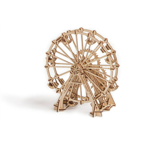 Wood Trick Ferris Wheel Observation Wheel Mechanical Models 3d Wooden Puzzles Diy Toy Assembly Gears Constructor Kits For Kids Teens And Adults Walmart Com Walmart Com