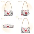 thumbnail image 7 of FORMRS Womens Shoulder Bag with Chain Strap Clutch Purse Cute Tote Handbag, Gray Christmas Santa, 7 of 7