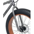 thumbnail image 4 of Ozark Trail 26" M.3 Ranger Fat Tire Bike, 26" Wheels, Fits Teen & Adult Riders 5'2"-5'10", Unisex, Gray, 4 of 10