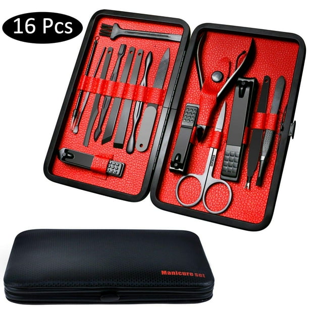 16 Piece Manicure Set Nail Care Set Pedicure Set Manicure