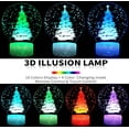 thumbnail image 3 of YSITIAN Night Light for Kids, Remote Control 16 Colors Children 3D Illusion Bedroom Bedside Dimmable Lamp Christmas Tree Toys YT-7556, 3 of 7