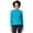 Heather Azure, variant on Terry Cycling Jersey Womens Tulip Thermal Long Sleeve Bike Top for Women, Cool Weather Riding, Reg & Plus