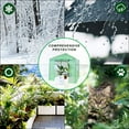 thumbnail image 3 of 7.8' x 7.8' Large Walk-in Greenhouse Waterproof PE Cover Portable Plant Gardening Green House with Steel Fram, 3 of 7
