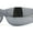 Black - Silver Mirror, variant on Womens Wrap Around Shield Star Jewel Retro 90s Sunglasses White Black