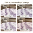 thumbnail image 7 of ODIKA 5'x7' Washable Area Rug Abstract Watercolor Tie Dye Blend Ombre Swirl Gradient Purple Flowing Dynamic for Guest Room, Lounge, Apartment, Non-Slip Low Profile, Stain Resistant, 7 of 7