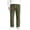 Army Green, variant on WIZUTIZ Men's Relaxed Fit Corduroy Trousers Elastic Waist Solid Color Straight Leg Casual Pocket Pants