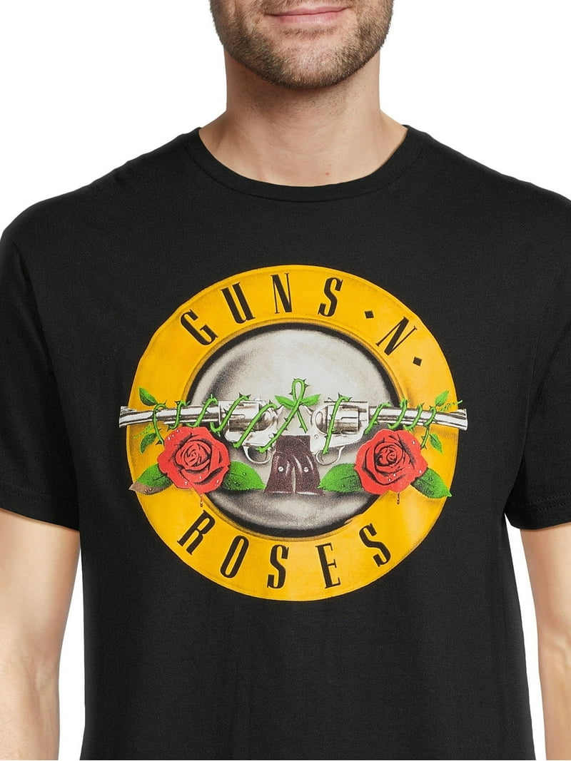 Guns N' Roses Icon Men's & Big Men's Graphic Tee with Short
