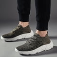 thumbnail image 5 of Zapatos para correr transpirables informales para exteriores, zapatos deportivos ligeros con cojín para hombre, zapatillas cómodas para caminar y trotar, zapatillas deportivas, 5 of 5