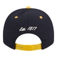thumbnail image 4 of Men's New Era  Navy/Maize Michigan Wolverines Two-Tone Arched 9FIFTY Snapback Hat, 4 of 7