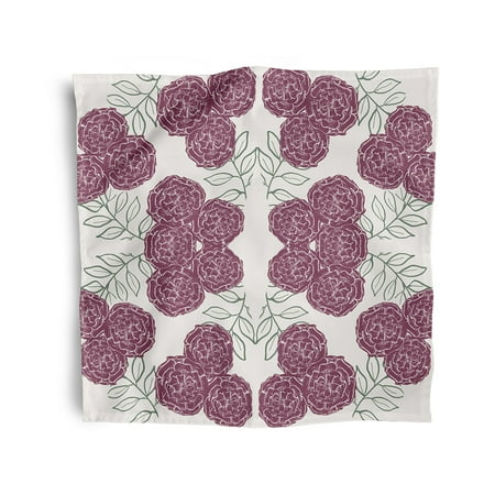 

Simply Daisy 18 x 18 Purple Small Modcircles Napkins Set of 4