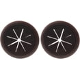thumbnail image 4 of 2PCS 50mm Desk Cord Grommets Wire Cable Hole Cover Flexible Desk Cord Grommets Wire Organizer for Office PC Desk Cable Cord Managing and Hiding Office PC Desktop Cable, Brown, 4 of 5