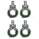 thumbnail image 2 of Personalized Initial Alphabet Christmas Stockings 7 Inch Soft Knit Holiday Decor for Family Fireplace, 2 of 2