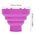 thumbnail image 2 of RENACLIPY Diffuser Attachment For Hair Dryer With Collapsible Dome 1Pcs, 2 of 8