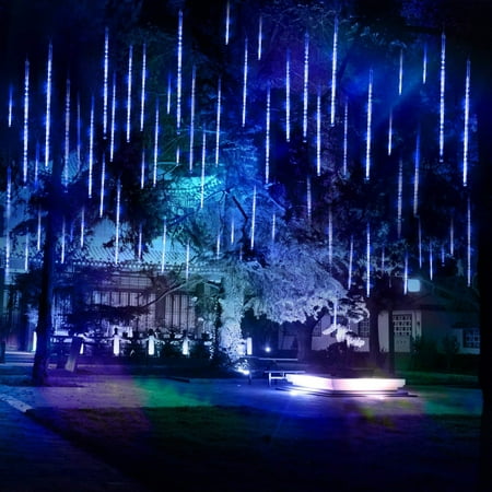 Shower Rain Lights Outdoor String Drop Icicle Snow Shower Rain Lights Outdoor String Drop Icicle Snow Falling Raindrop 11 7inch 8 S Cascading Fairy For Wedding Party