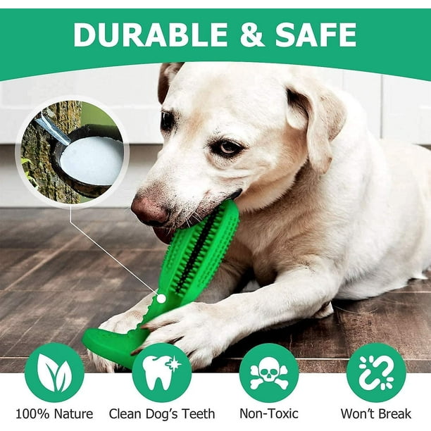 Dog Chew Toy Toothbrush Stick For Medium Large Dogs Puppy Dental Care Brushing Effective Doggy Teeth Cleaning Toys