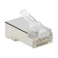 thumbnail image 1 of Tripp Lite Cat6 RJ45 Pass-Through FTP Modular Plug, 50 Pack, 1 of 7