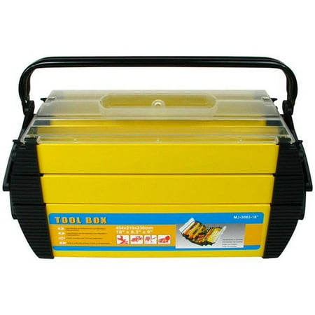 UPC: 0886511718463 | Stalwart 75-3082A 18 in. Cantilever with 2 Tray Tool Box