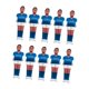 thumbnail image 4 of 10pcs Foosball Men Football Party Parts Parts Sport Entertainment Parts Mini Muñeco de muñeca Men Football Men para sala de juegos en casa, 4 of 8